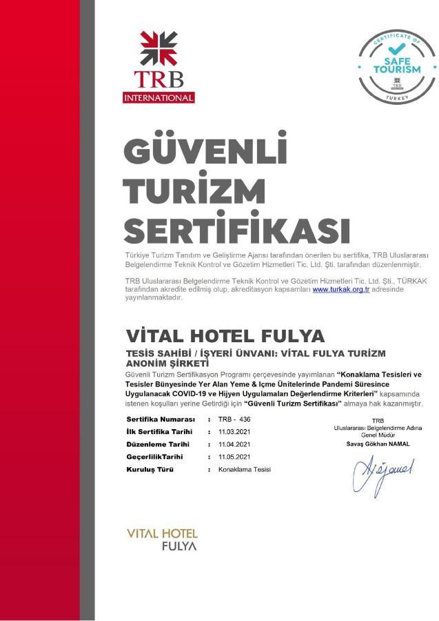 Vital Hotel Fulya Istanbul Sisli Exterior photo